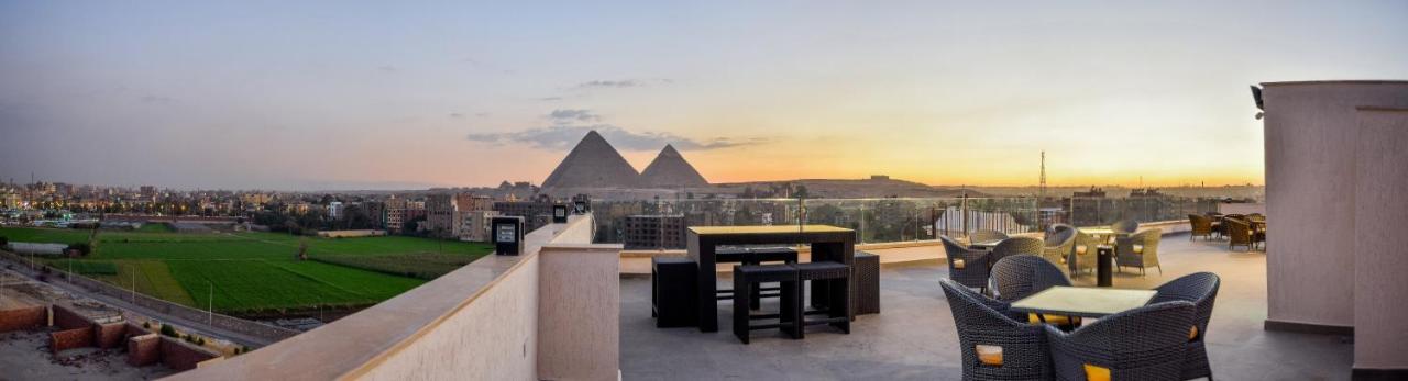 New Pyramid Quen Hotel Kairo Exterior foto