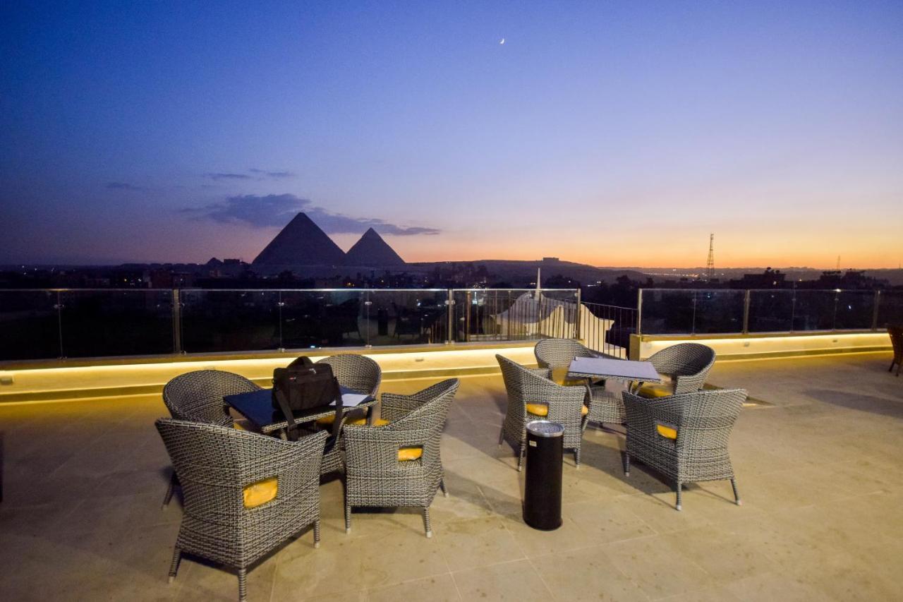 New Pyramid Quen Hotel Kairo Exterior foto